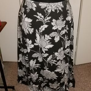 EUC Pretty Floral Print Maxi